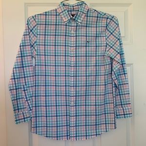 Vineyard Vines Boys Medium Whale Shirt
